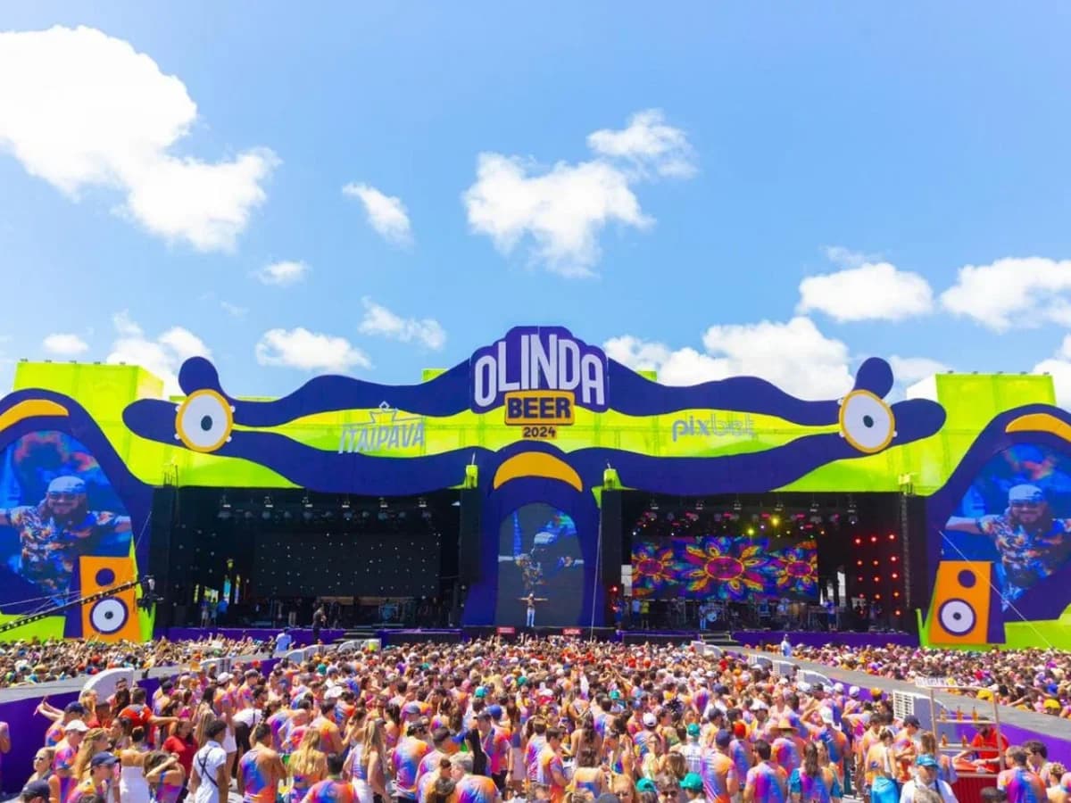 Show Olinda Beer 2026 em Olinda - Área Externa do Centro de Convenções